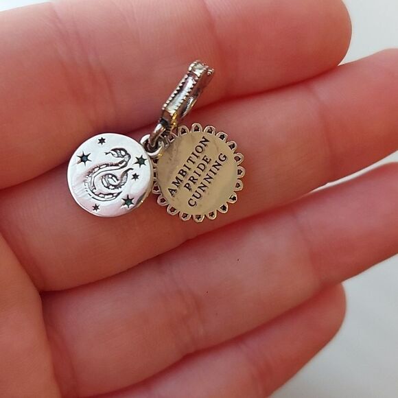 925 Silver Slytherin Harry Potter Charm - Picture 5 of 8